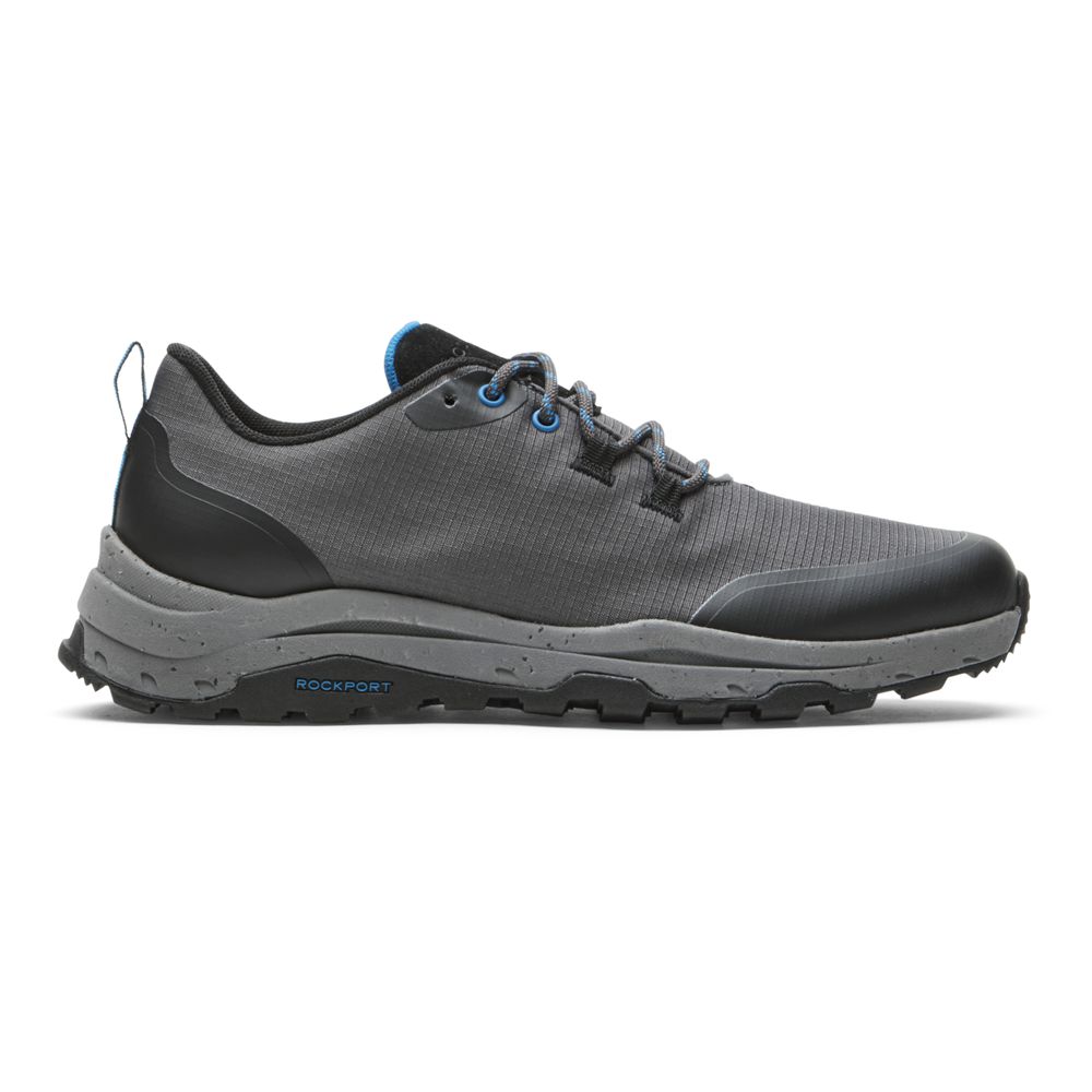 Sapatos De Caminhada Homem Rockport Xcs Pathway Waterproof Sport Cinzentas,Portugal GSEOL-8076